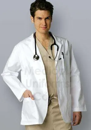 30" Unisex Classic Three Pocket Consultation Coat