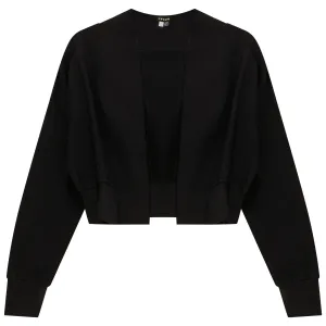 5 Stars Black Crop Cardigan WB4CPT7038C