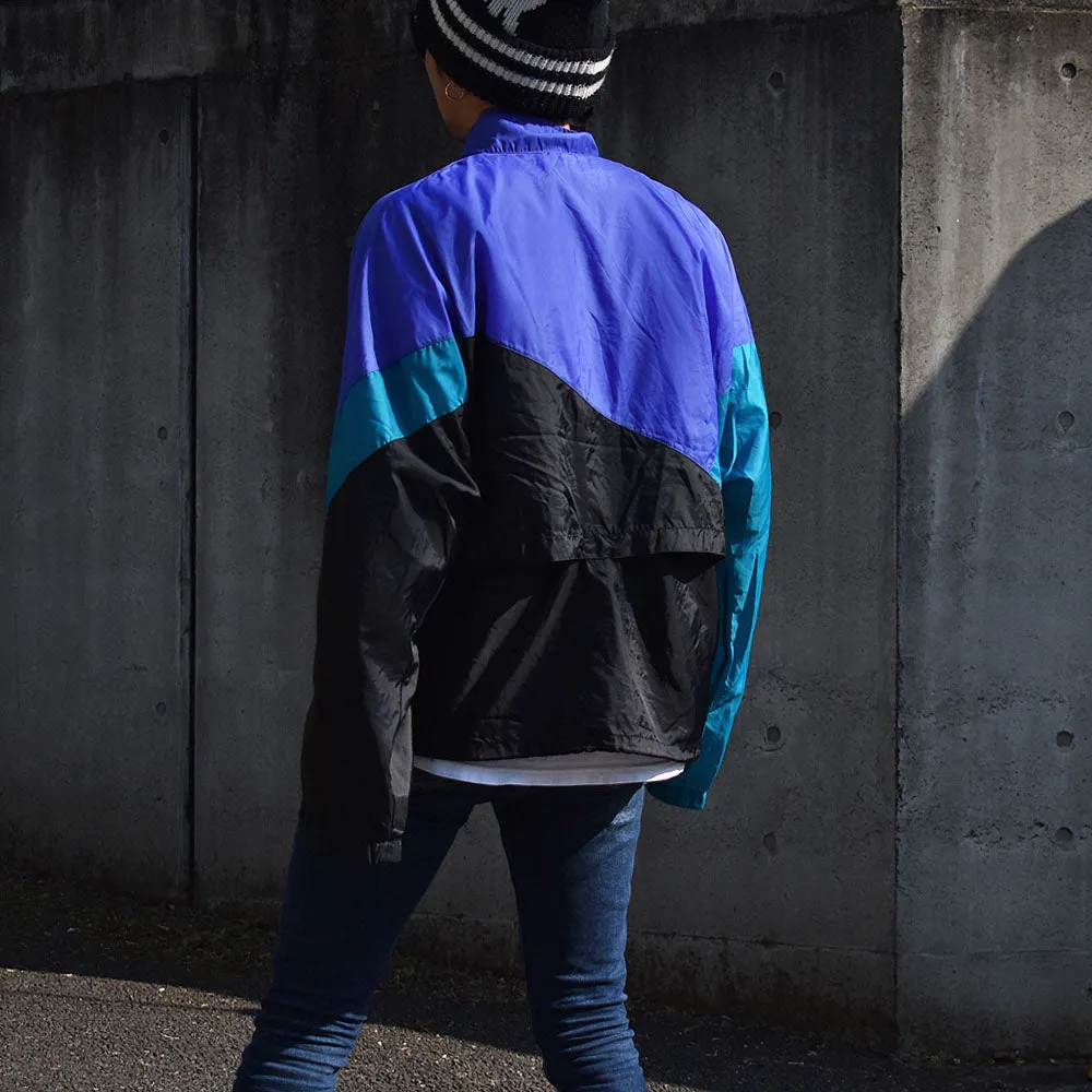 80's　NIKE/ナイキ 刺繍ロゴ ナイロンジャケット　230402