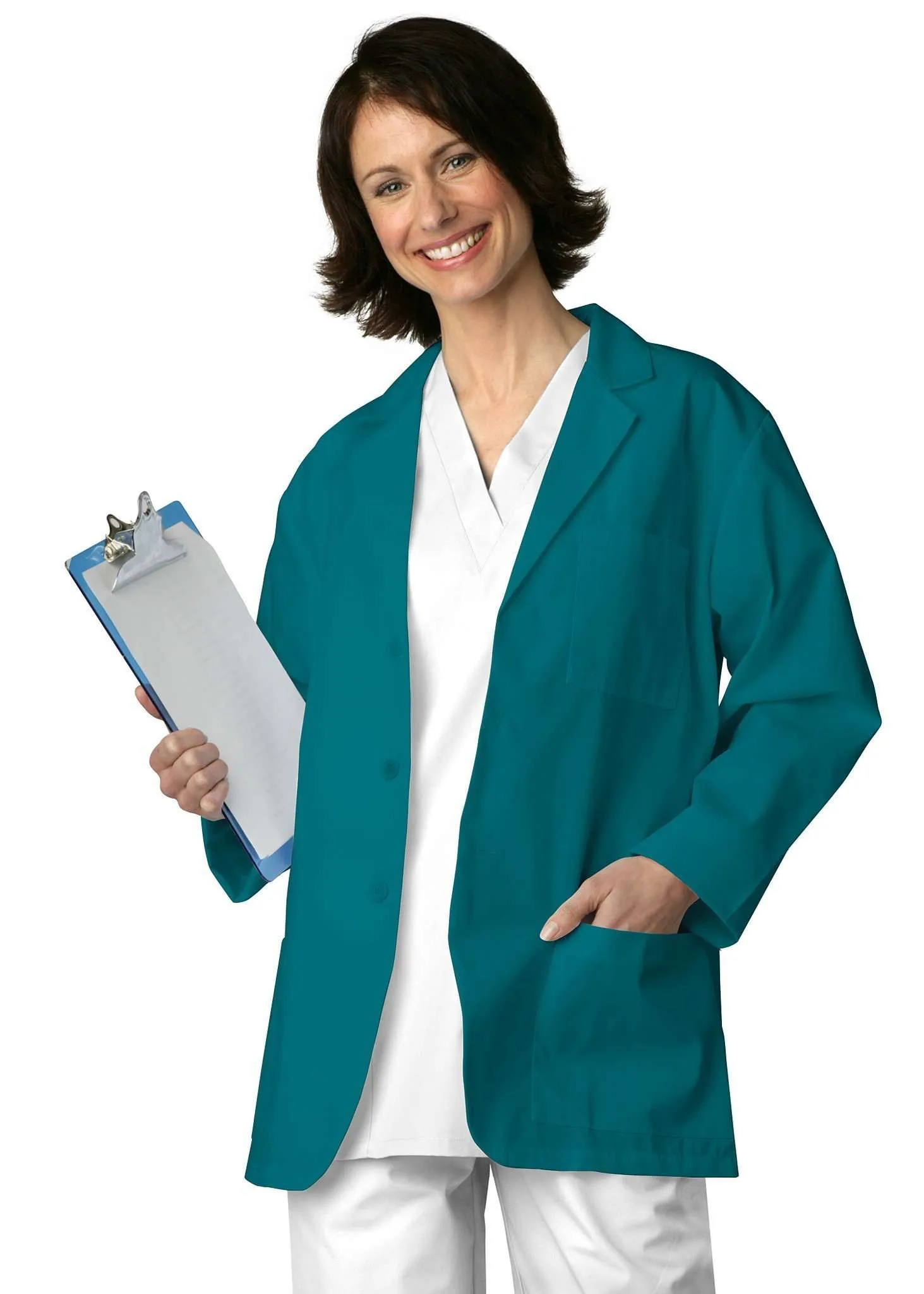 Adar Universal 31" Unisex Classic Consultation Coat