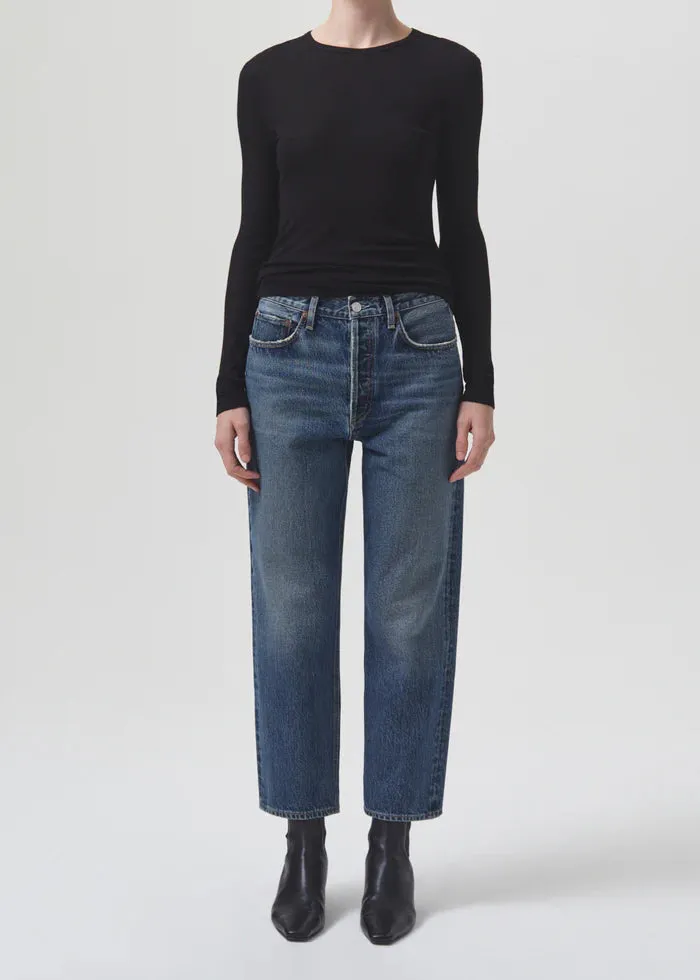 AGOLDE 90s Crop Organic Cotton