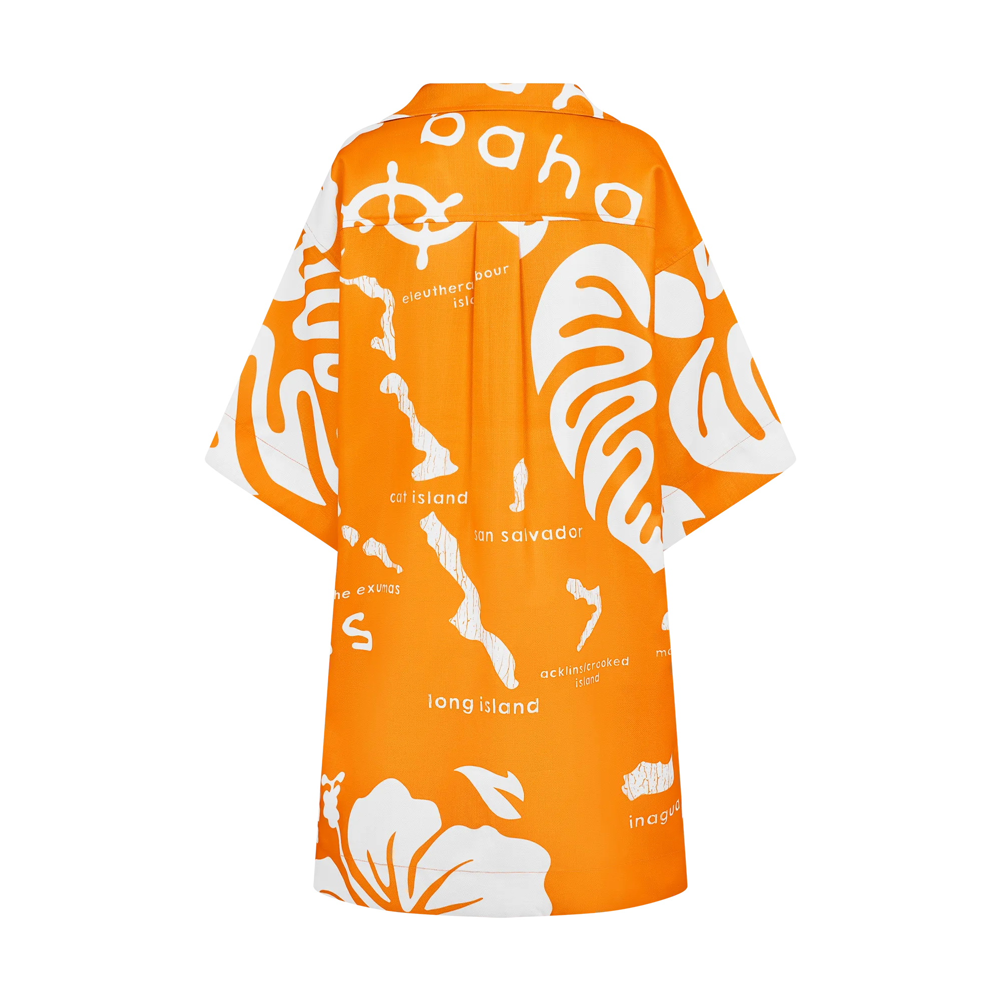 ARCHIPELAGO TUNIC DRESS-ORANGE