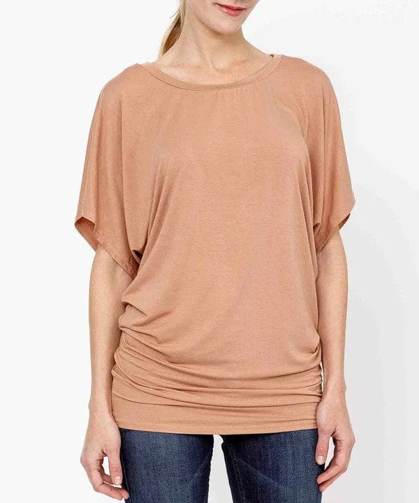BAMBOO CREW NECK TUNIC  *Online Only*