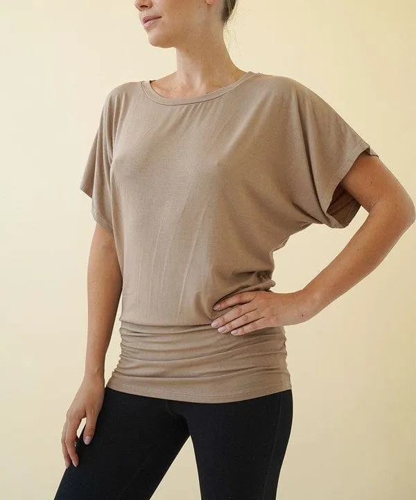 BAMBOO CREW NECK TUNIC  *Online Only*