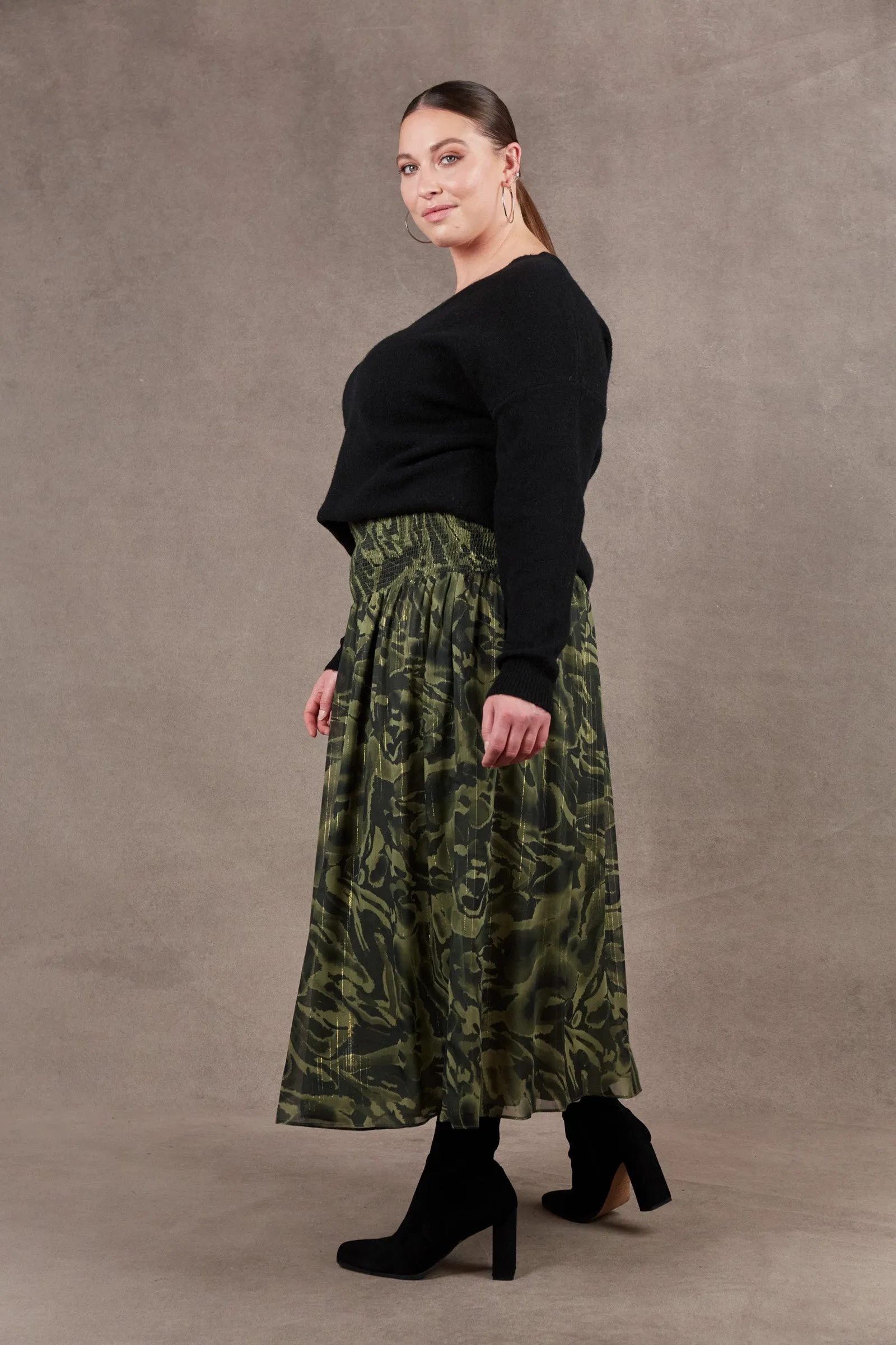 Bantu Maxi Skirt - Fern