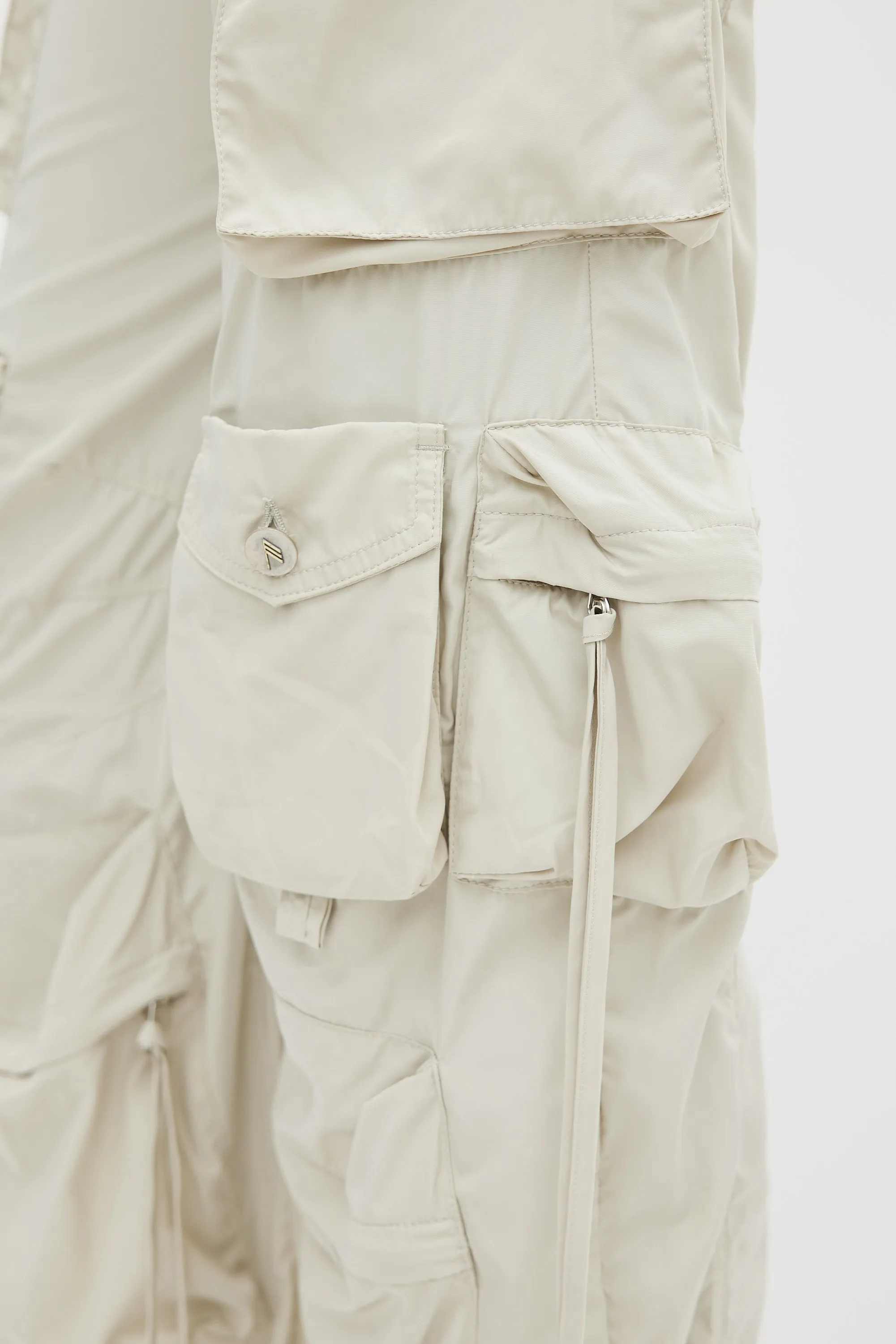 Beige Fern Cargo Pant