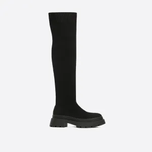 binfenxie-Women Minimalist Daily Over Knee Boots