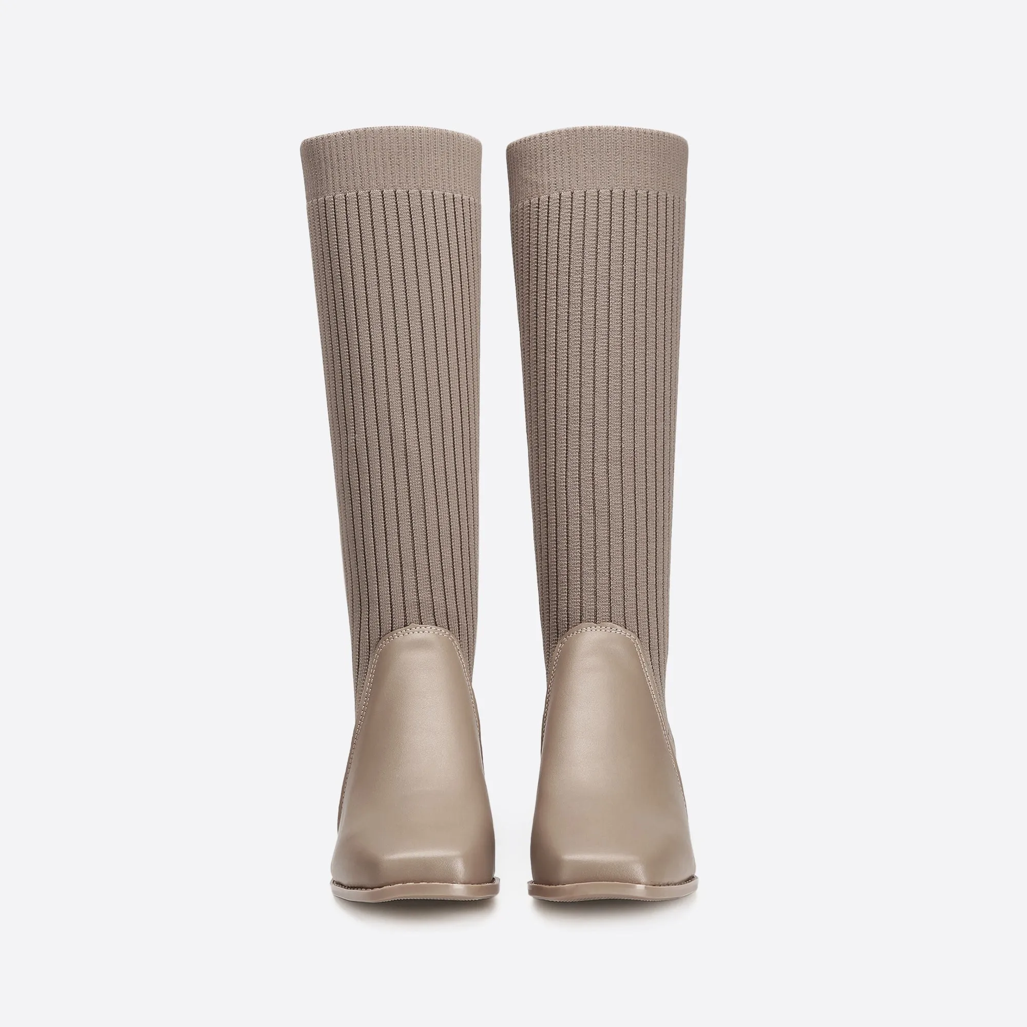 binfenxie- Women Trendy Slip On High Boots
