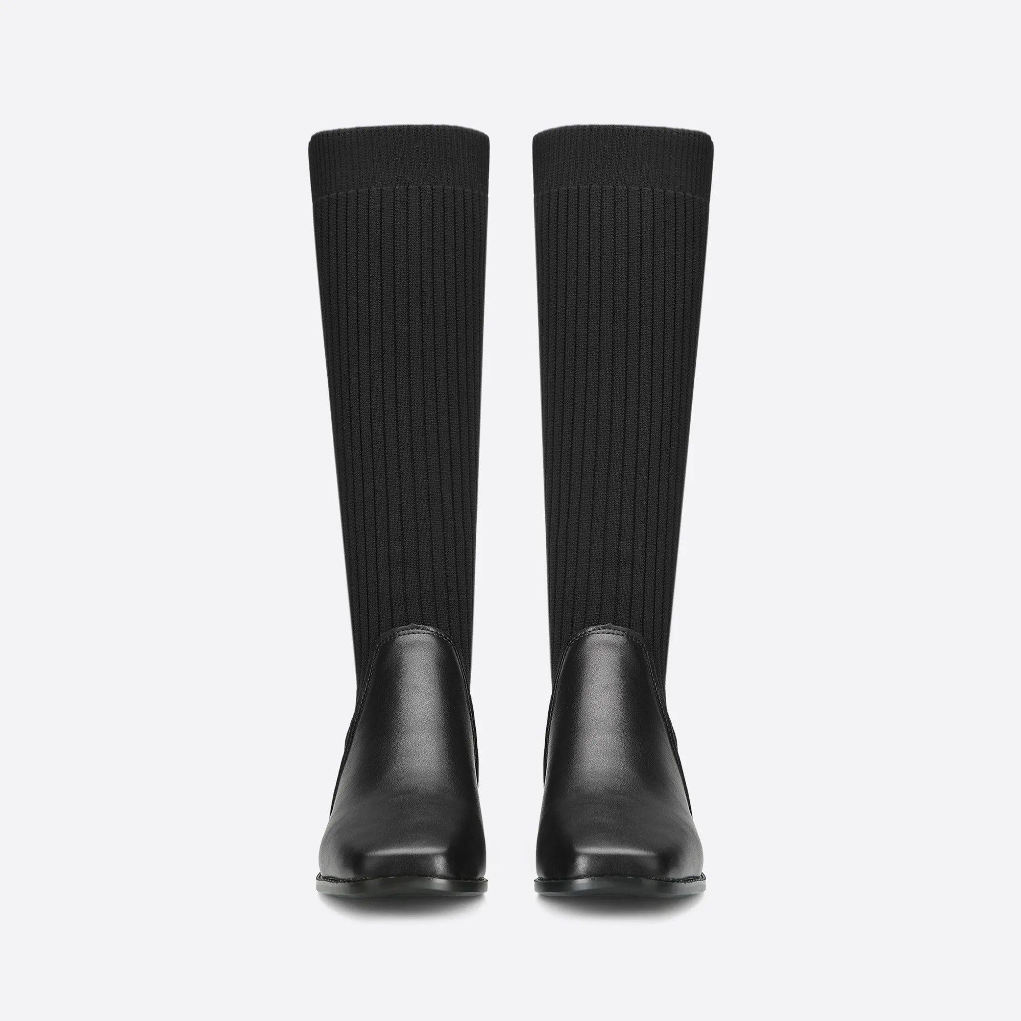 binfenxie- Women Trendy Slip On High Boots