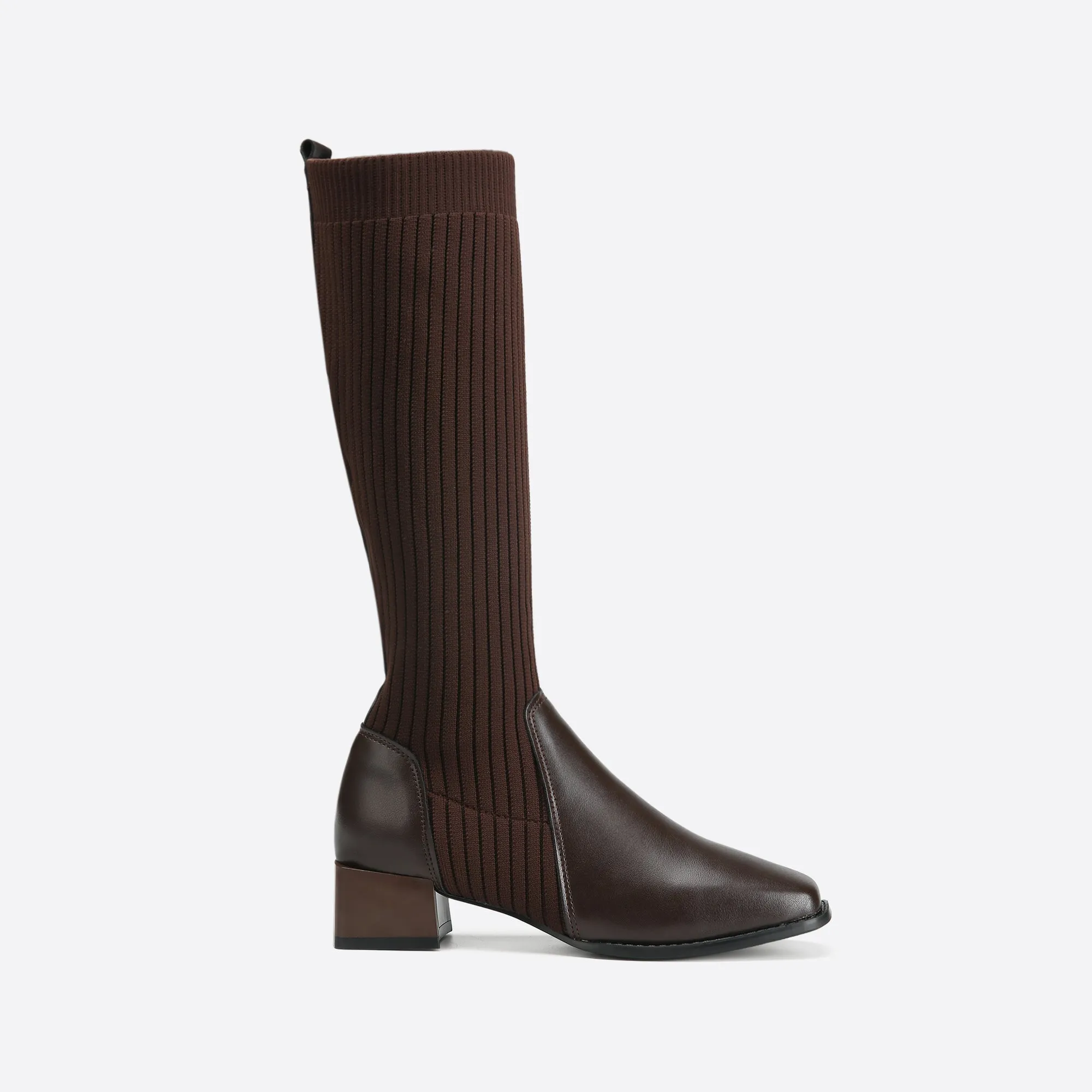 binfenxie- Women Trendy Slip On High Boots