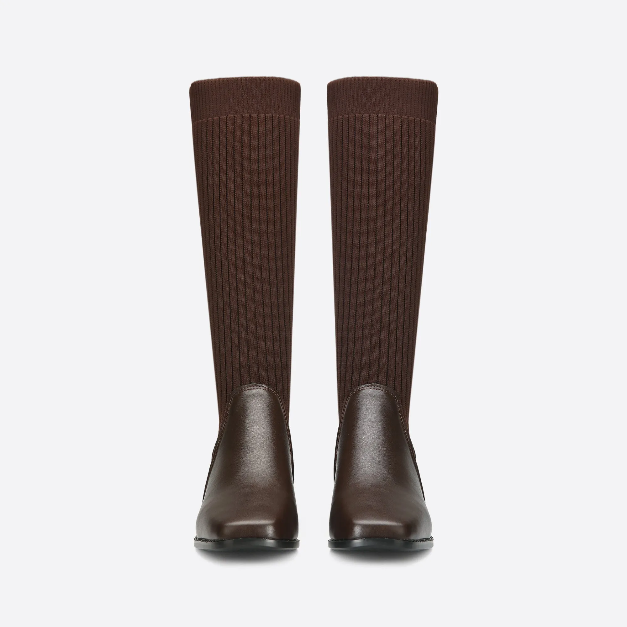 binfenxie- Women Trendy Slip On High Boots