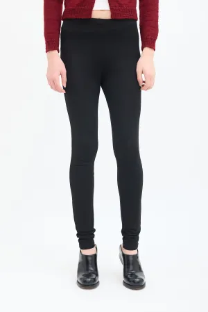 Black Sheer High Waist Legging