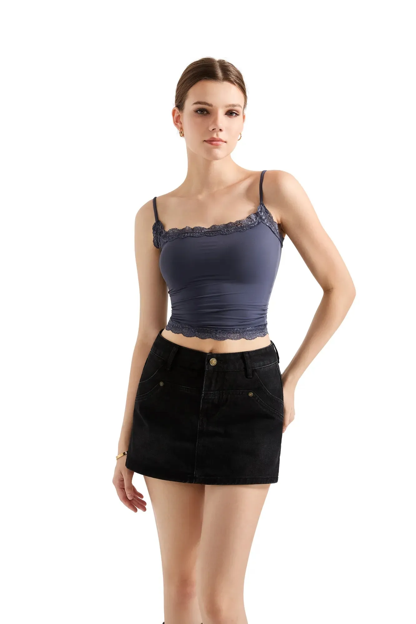 Buttery Soft Cami Lace Tank Top