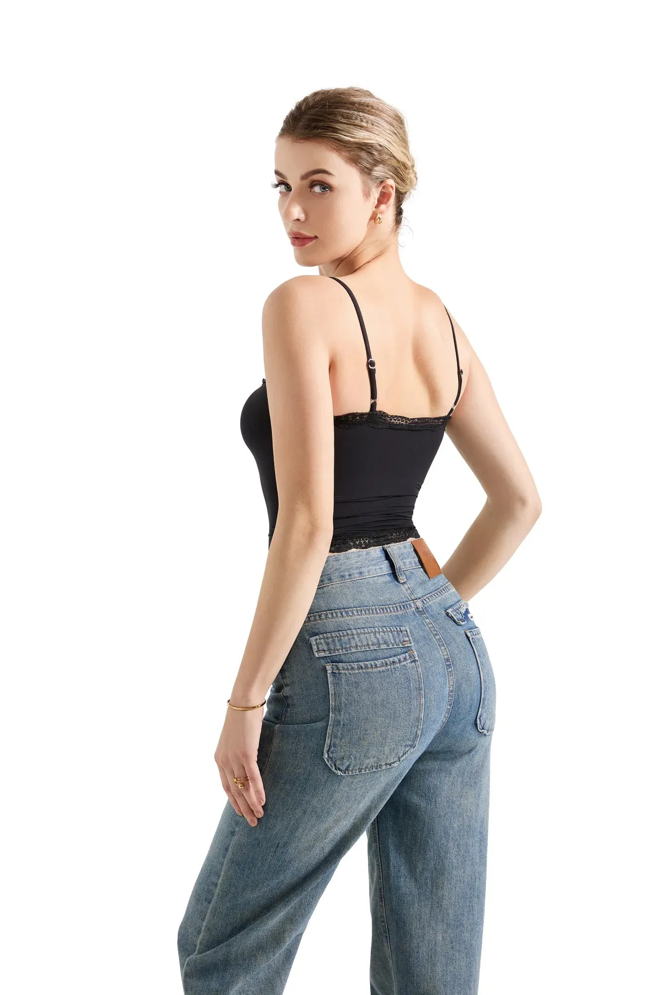 Buttery Soft Cami Lace Tank Top