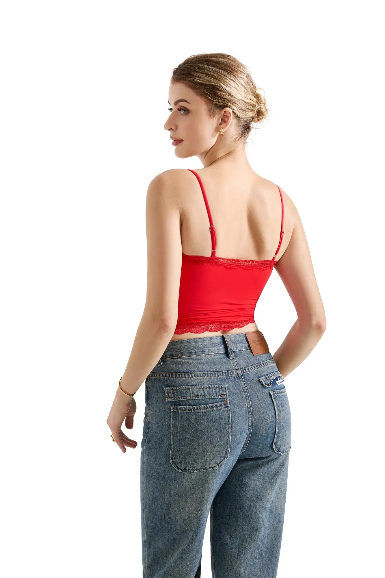 Buttery Soft Cami Lace Tank Top