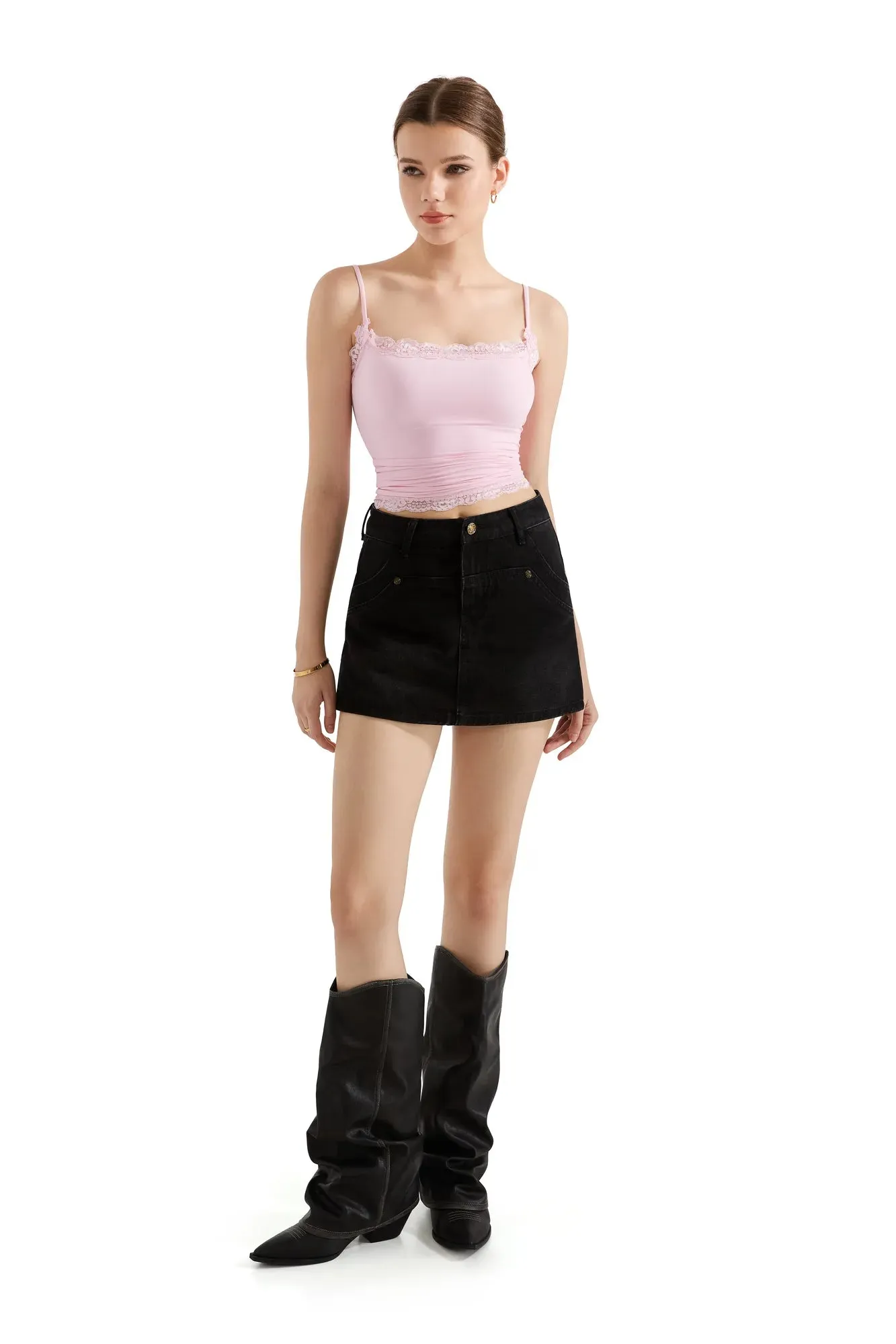 Buttery Soft Cami Lace Tank Top