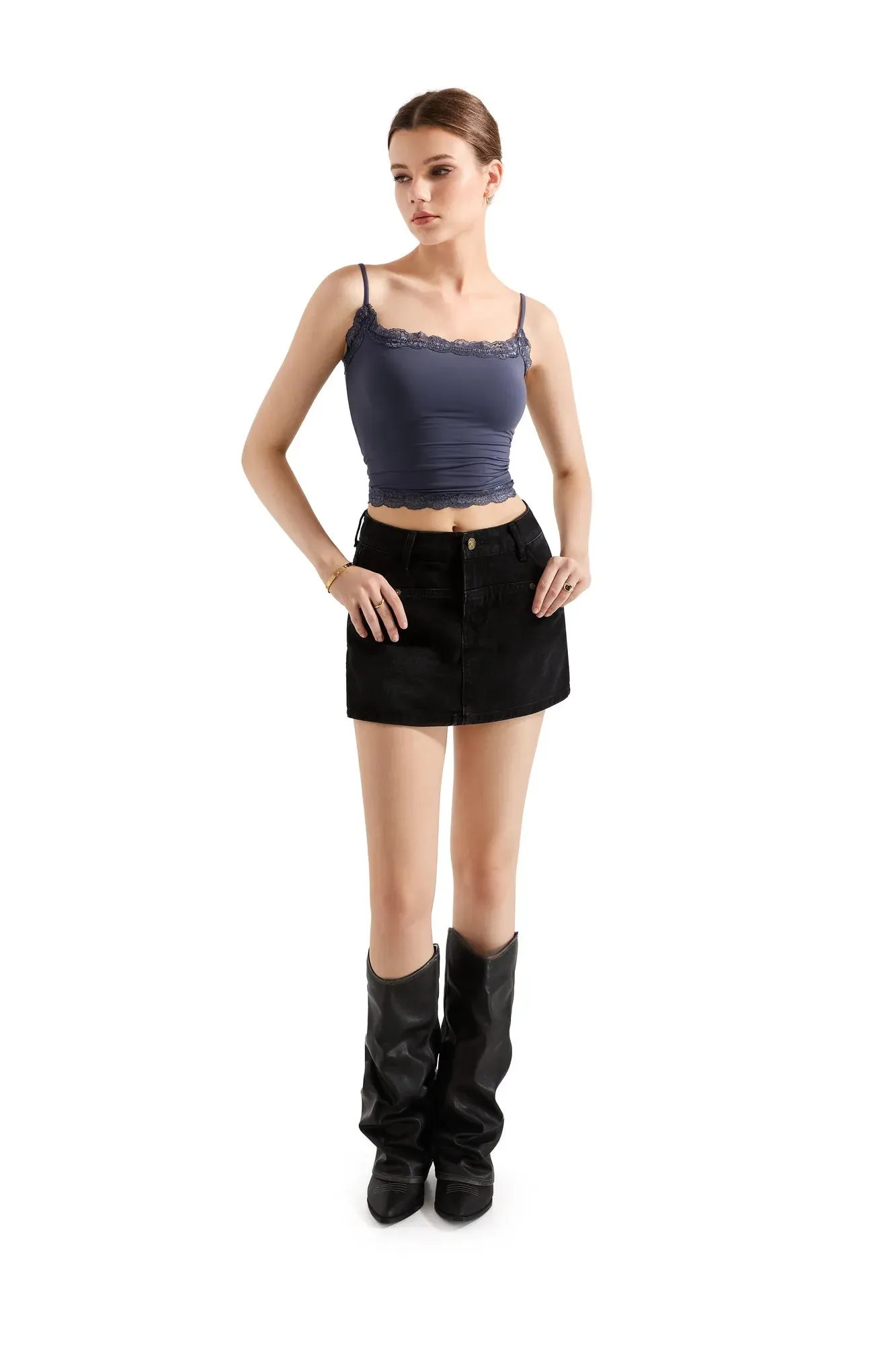 Buttery Soft Cami Lace Tank Top