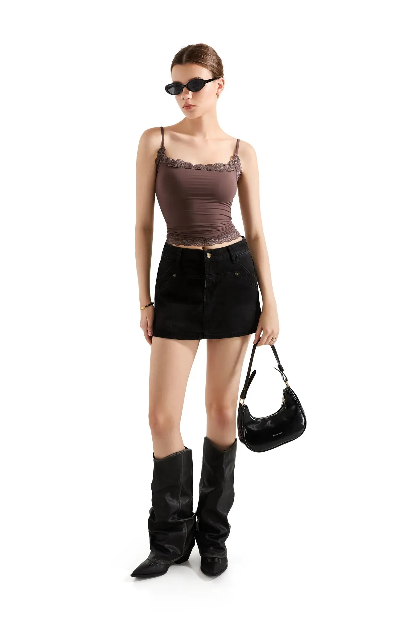 Buttery Soft Cami Lace Tank Top