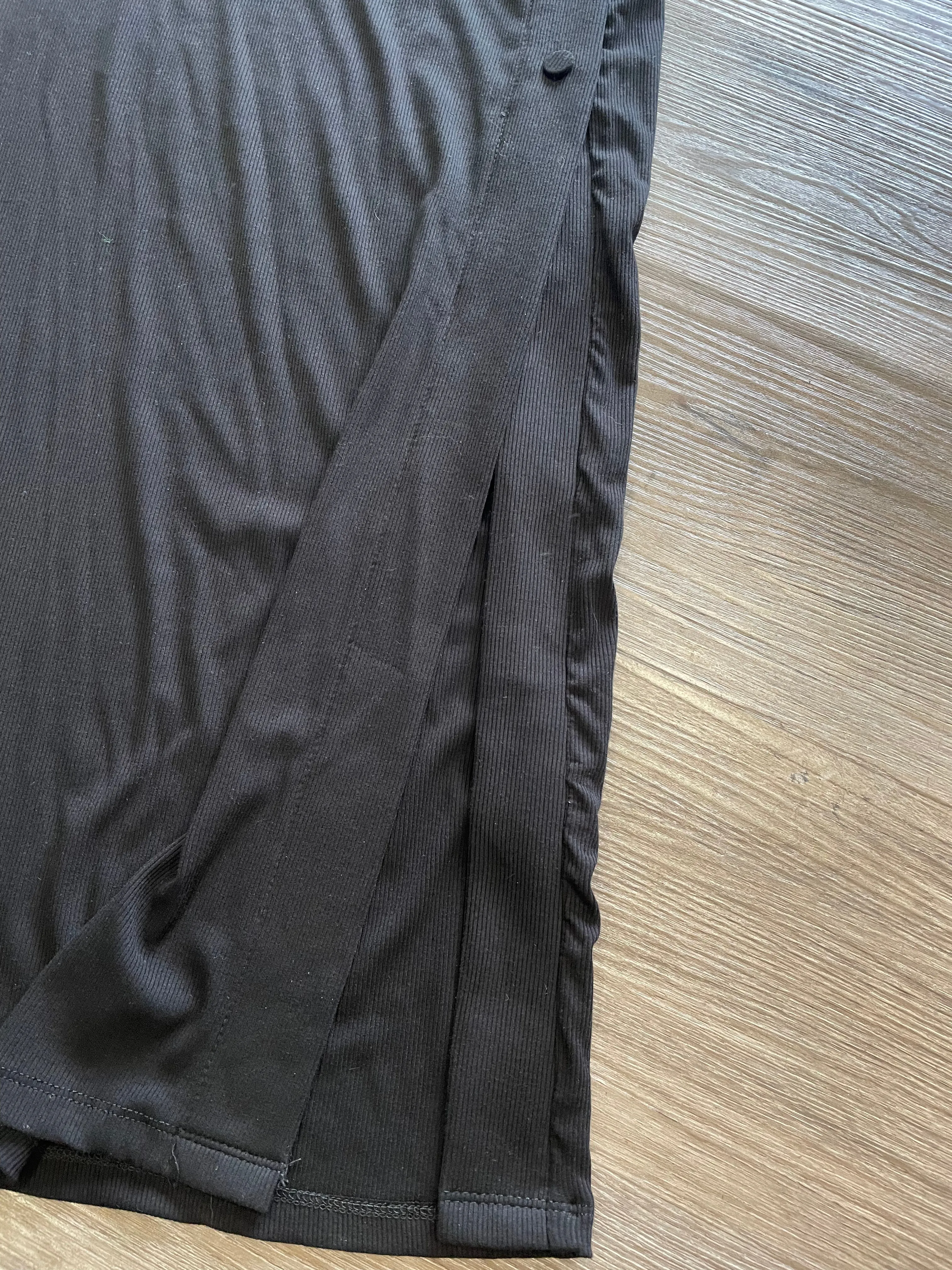 Button Maxi Skirt