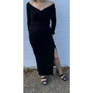 Button Maxi Skirt
