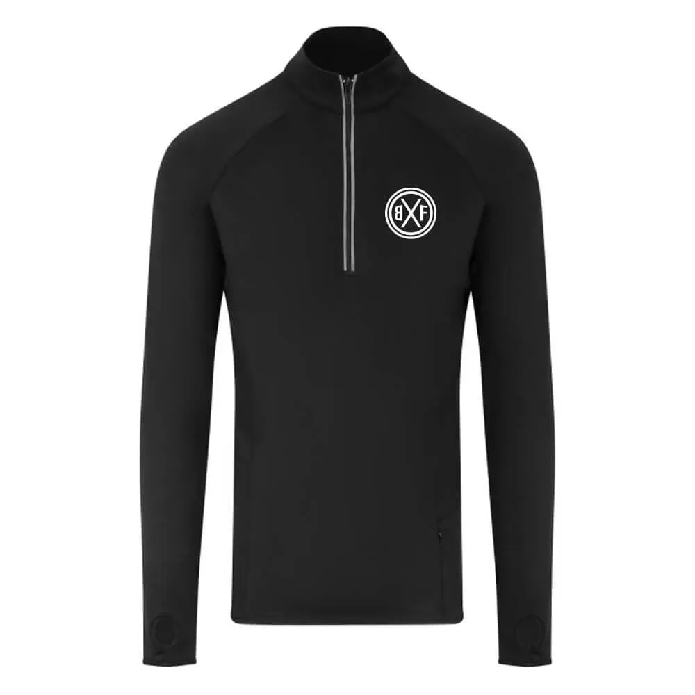 Bxf Lightweight Half Zip Long Sleeve Top