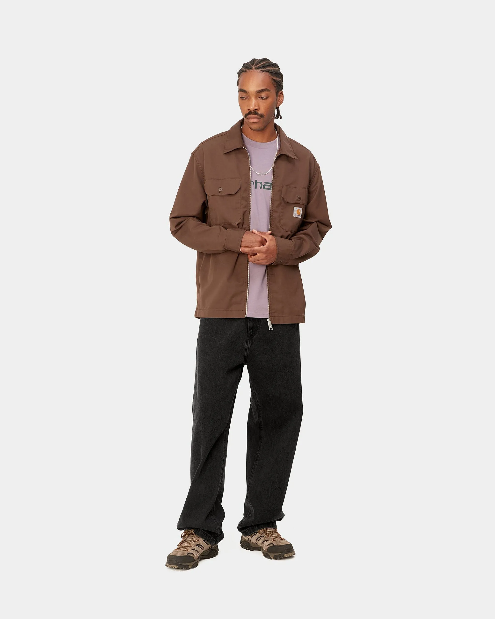 Carhartt WIP Landon Pant Loose Fit Mens Jeans - Black Stone Washed