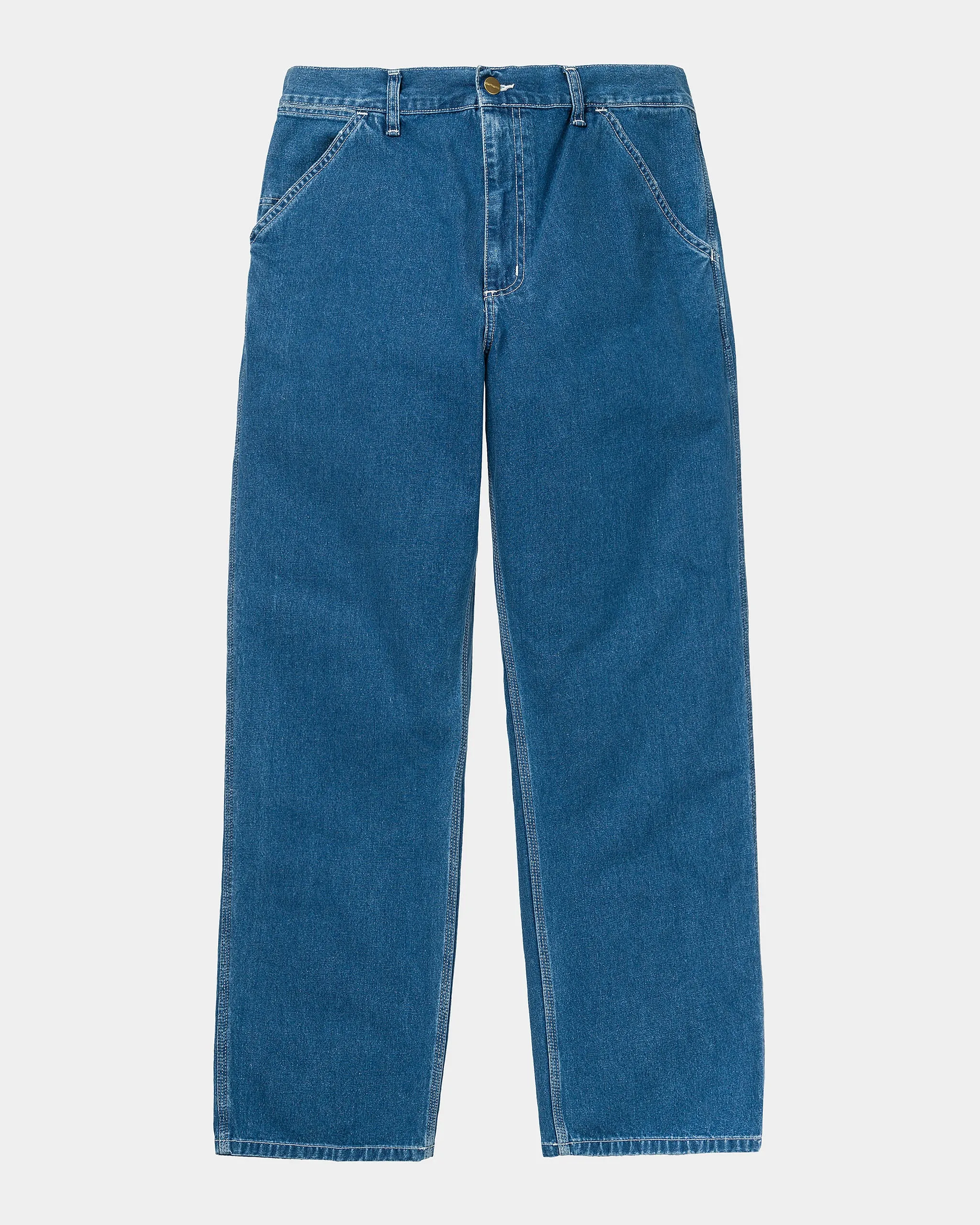 Carhartt WIP Simple Pant Loose Fit Mens Jeans - Blue Stone Washed