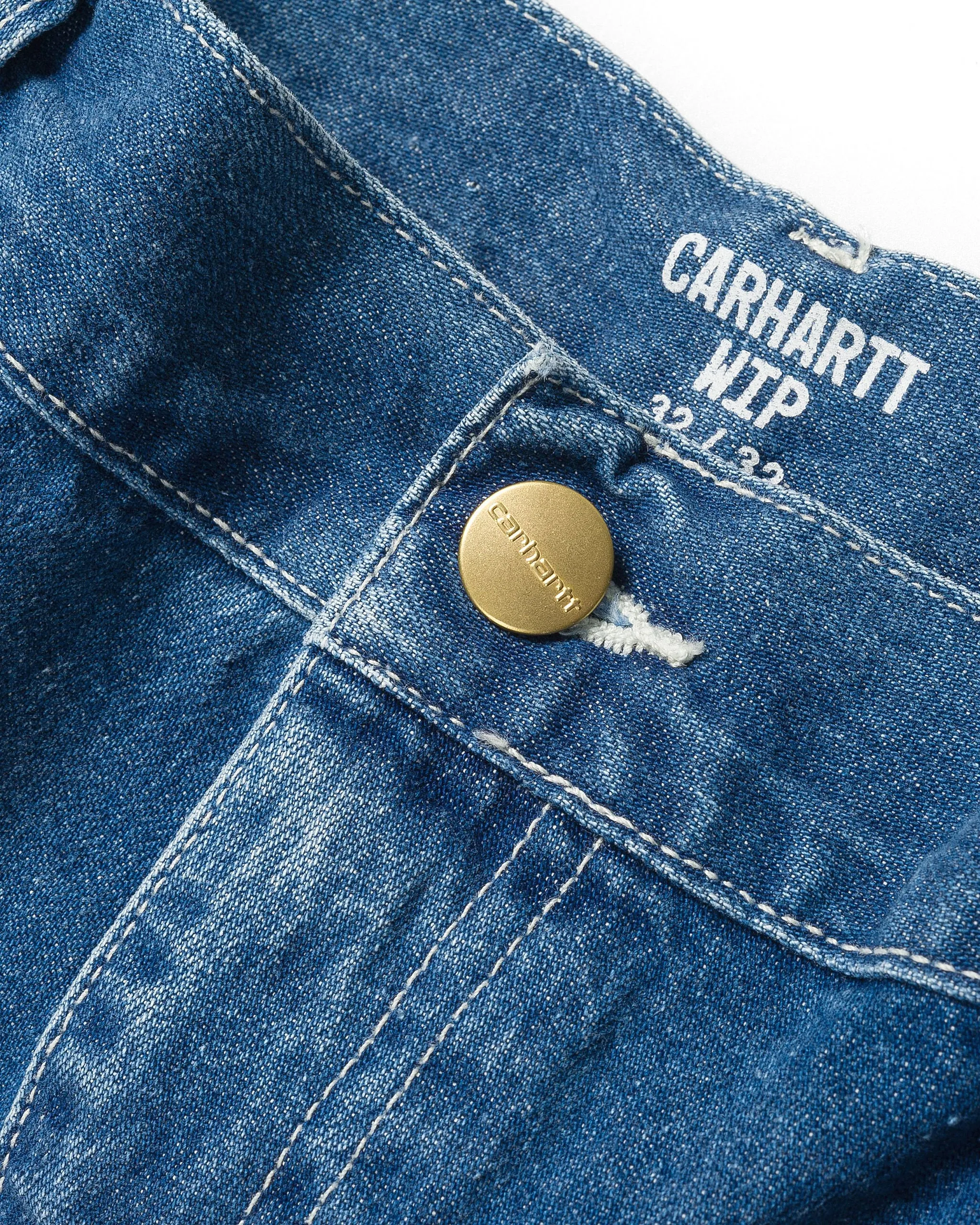 Carhartt WIP Simple Pant Loose Fit Mens Jeans - Blue Stone Washed