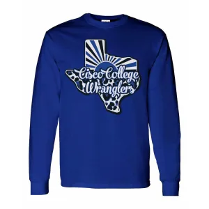 Cisco College Wranglers - Texas Sunray Long Sleeve T-Shirt