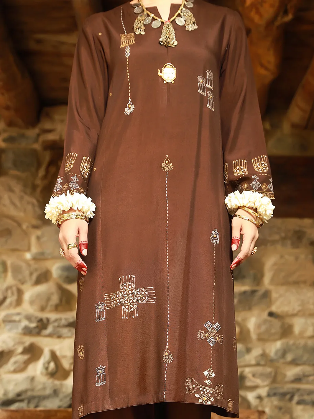 Coffee Tunic - AL-LK-834