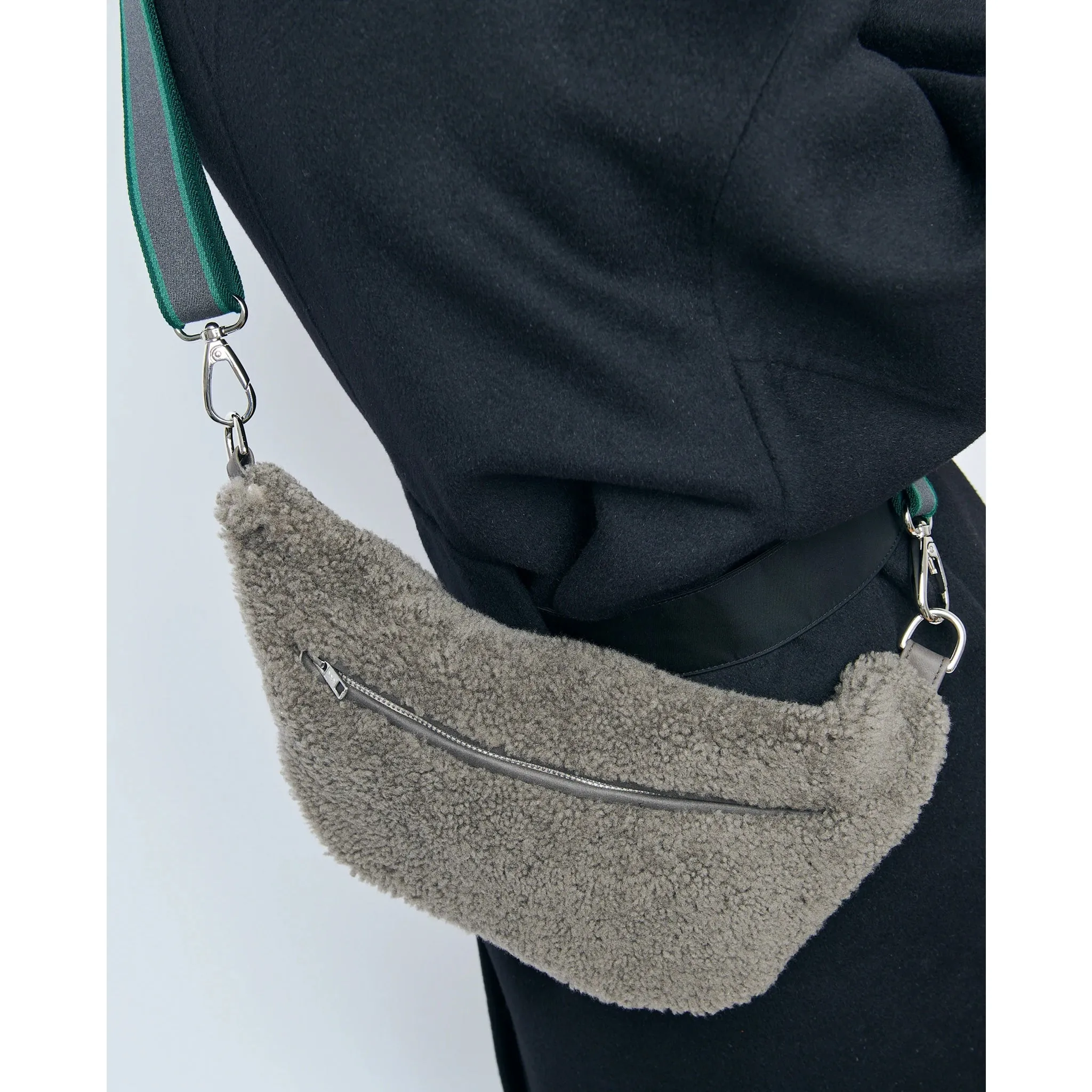 Cosy Belt Bag - Mud Grey