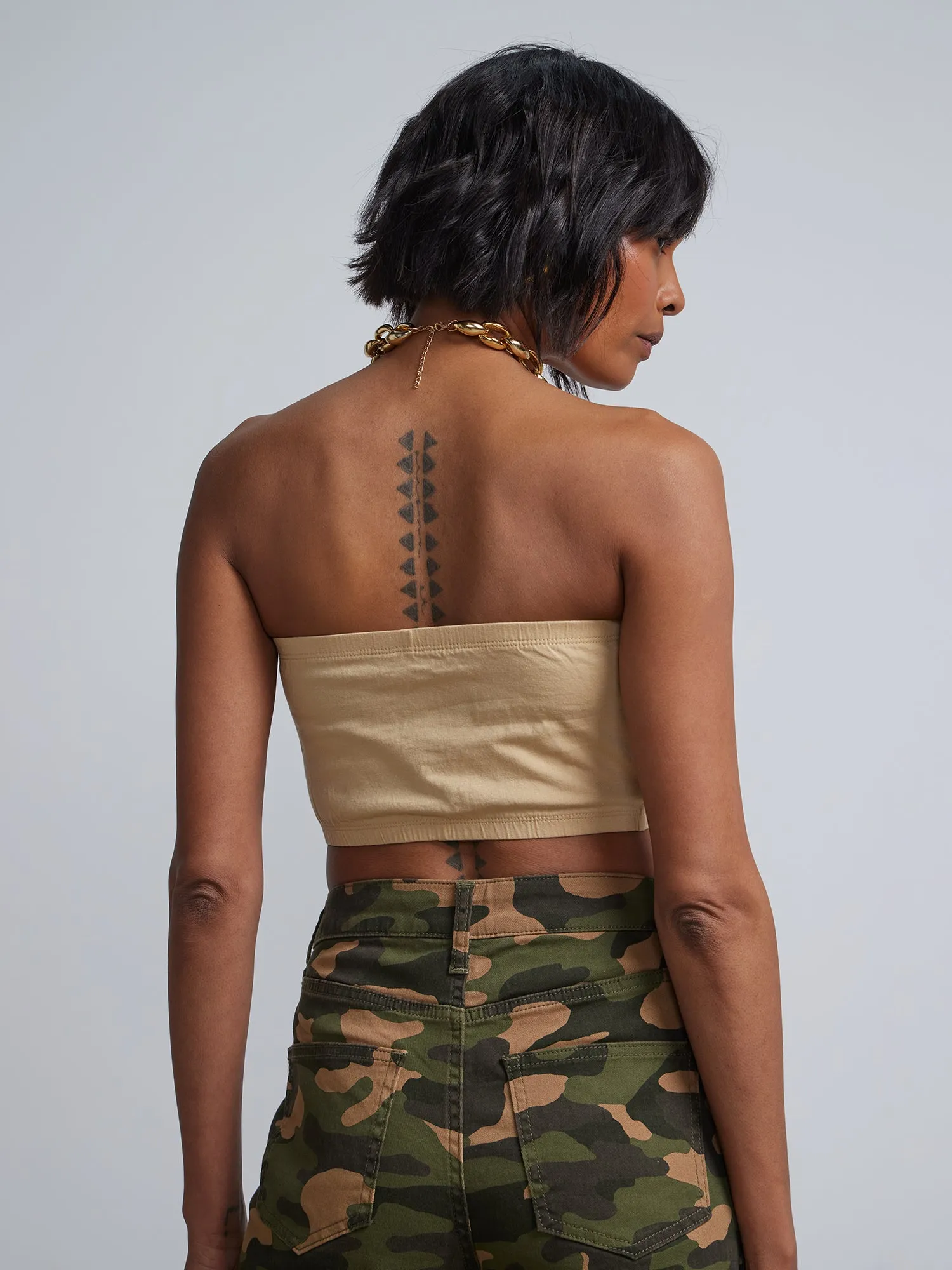 Cropped Bandeau Top