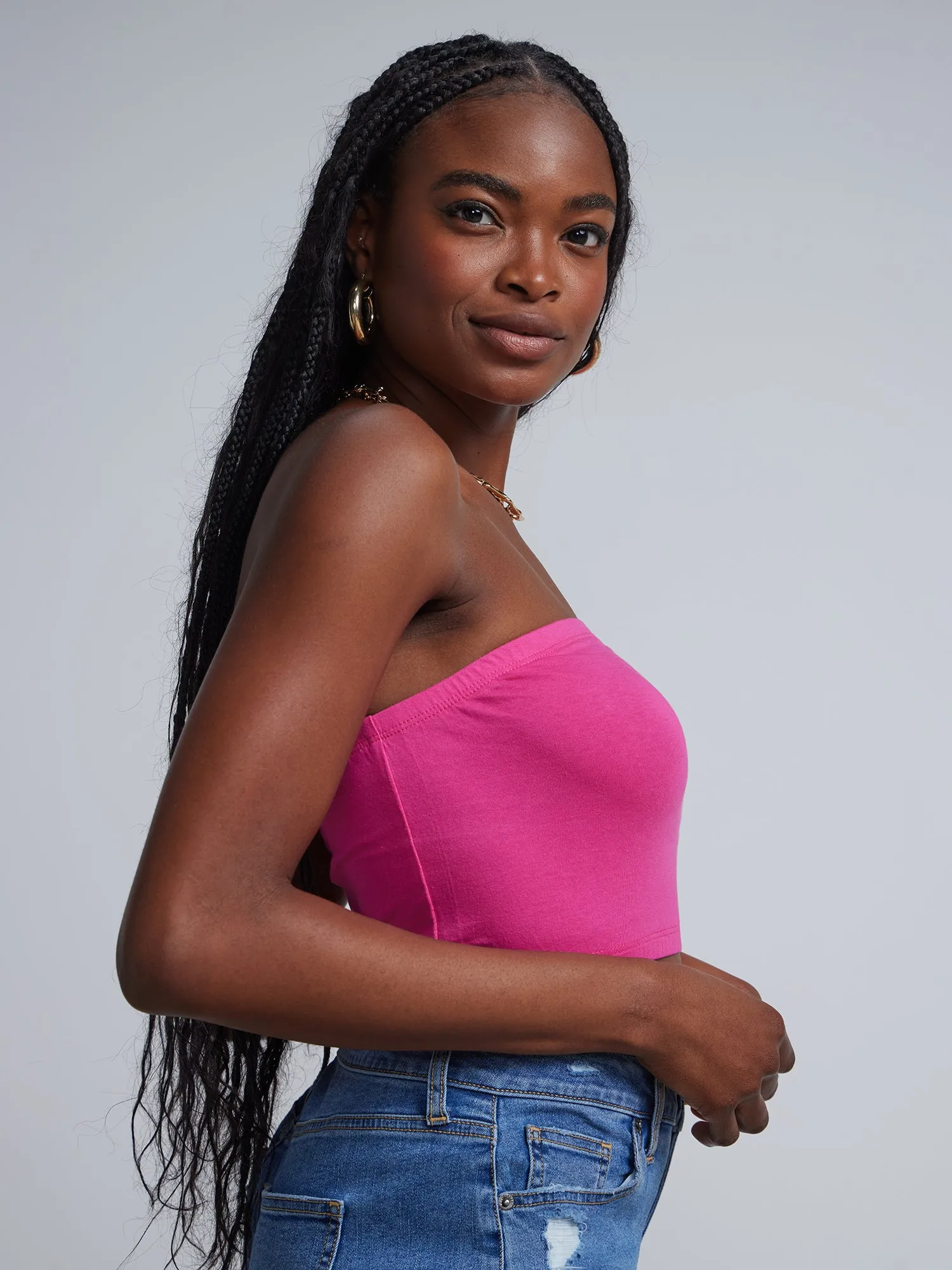 Cropped Bandeau Top