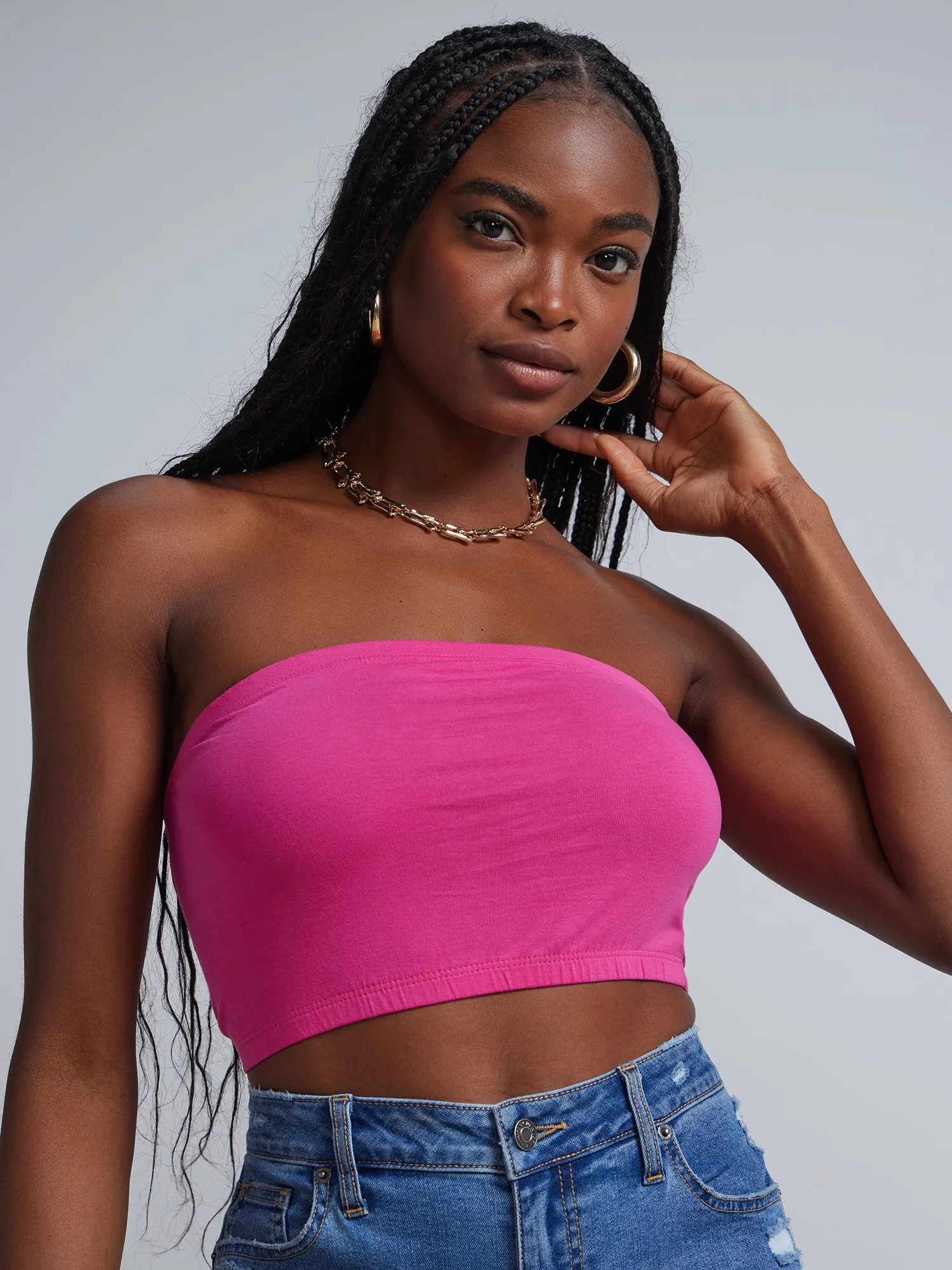 Cropped Bandeau Top