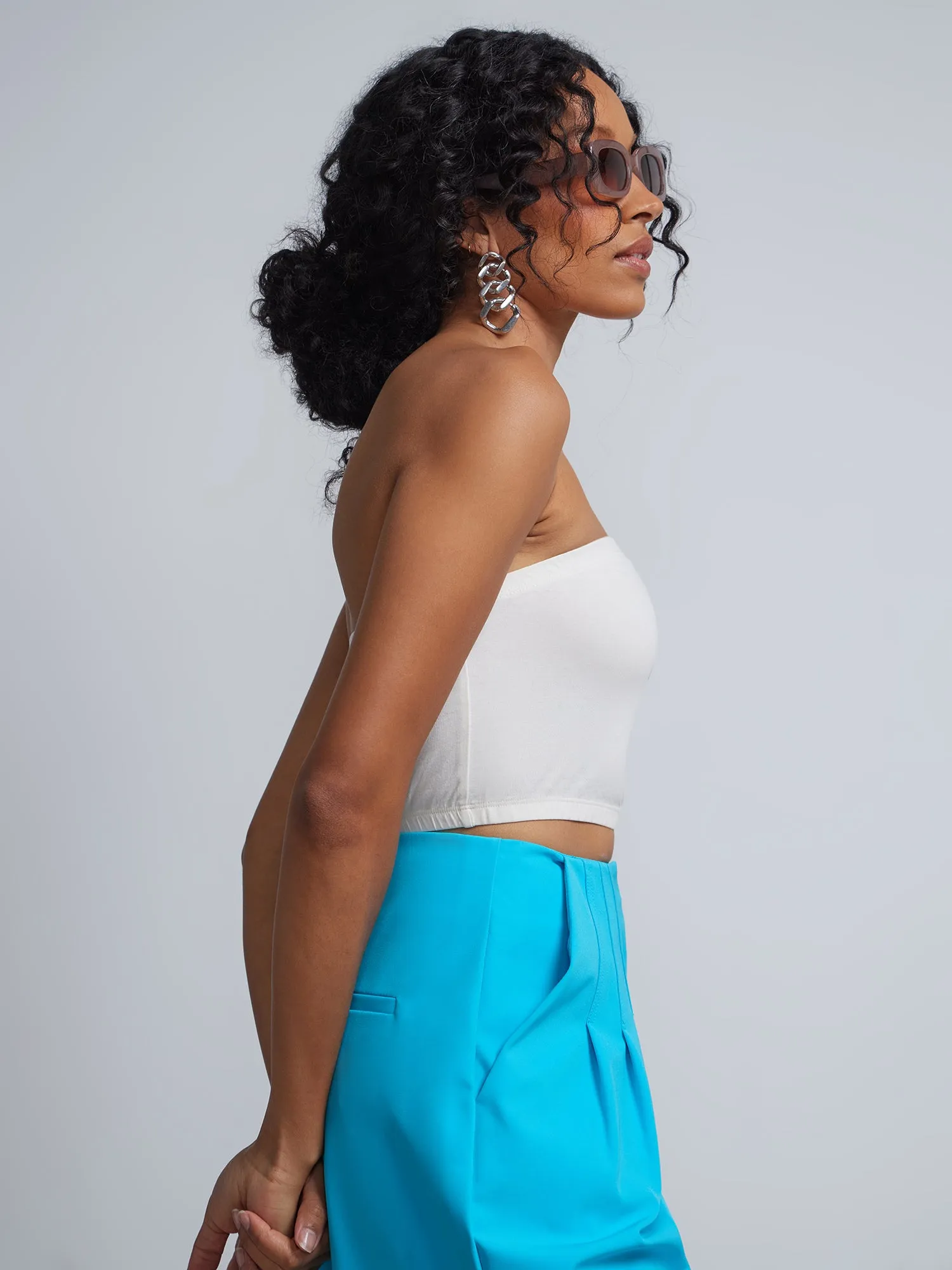 Cropped Bandeau Top