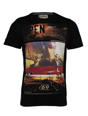 Dissident Open Road black t-shirt