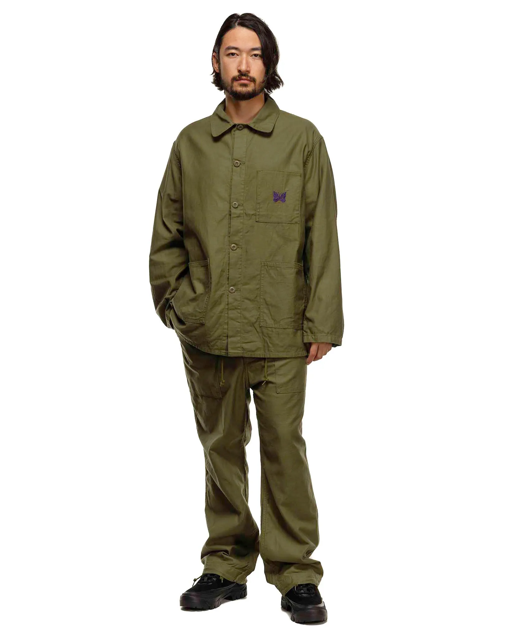 D.N. Coverall - Back Sateen Olive