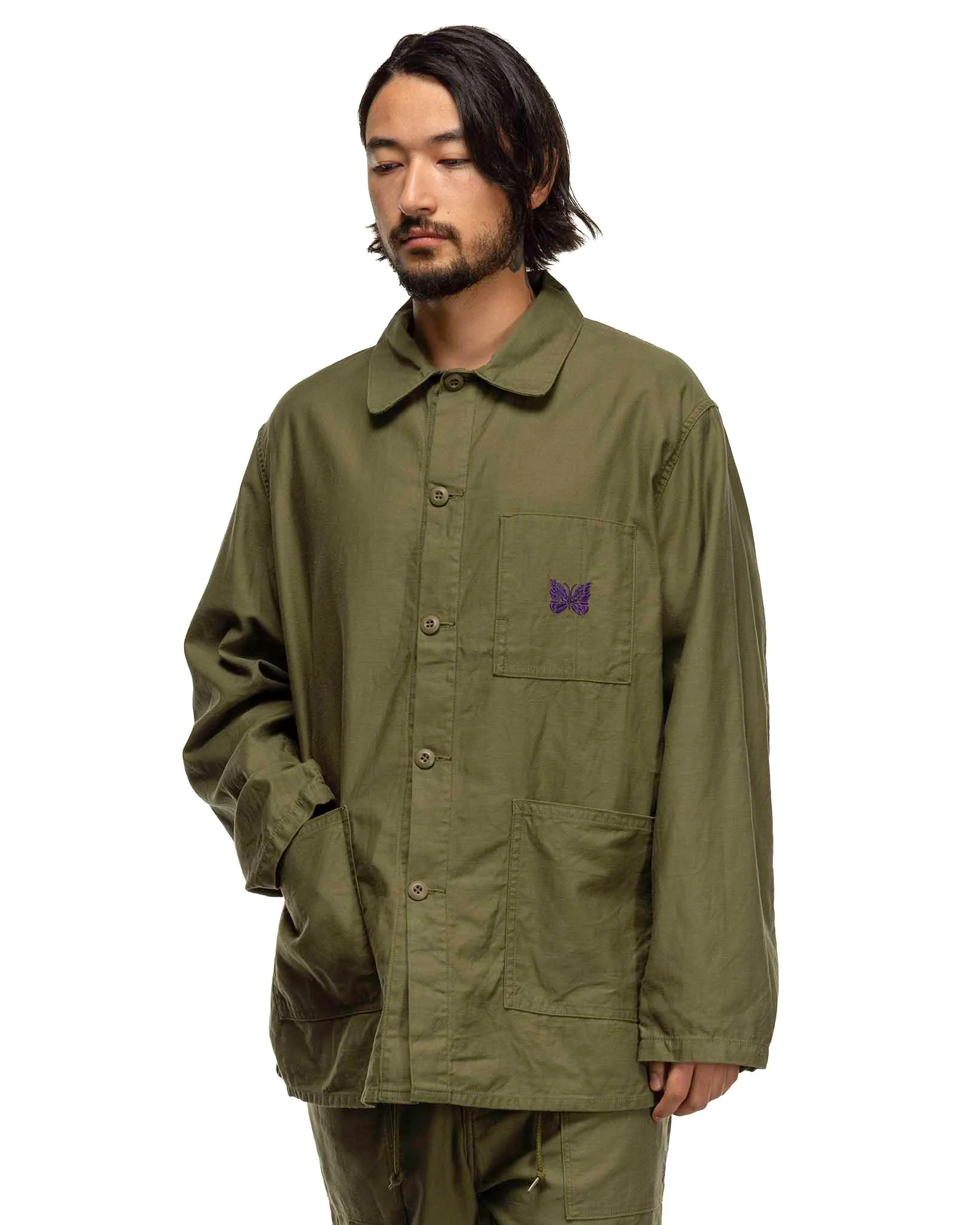 D.N. Coverall - Back Sateen Olive
