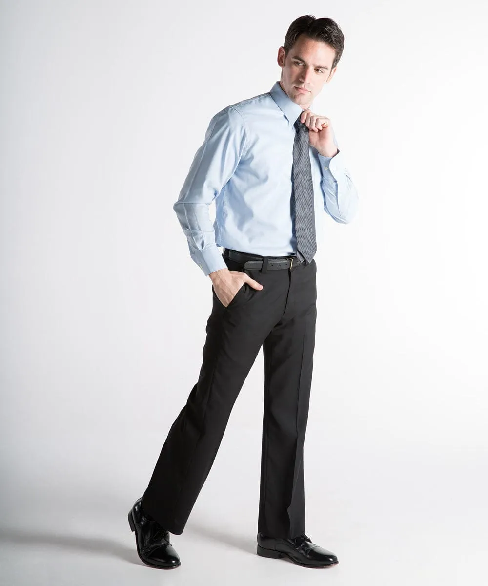 'Dylan' Washable Wool, Self-Sizer Short Men's Dress Pant  - Size 30 & 32 - FINAL SALE