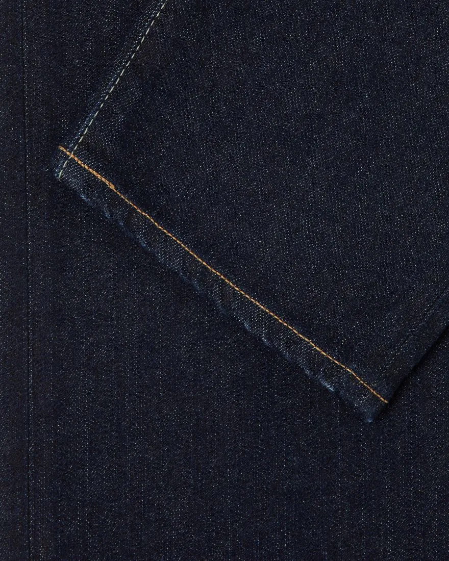 Edwin Made In Japan Regular Tapered Mens Jeans - 13oz Kaihara Pure Indigo Stretch Denim / Blue Rinsed