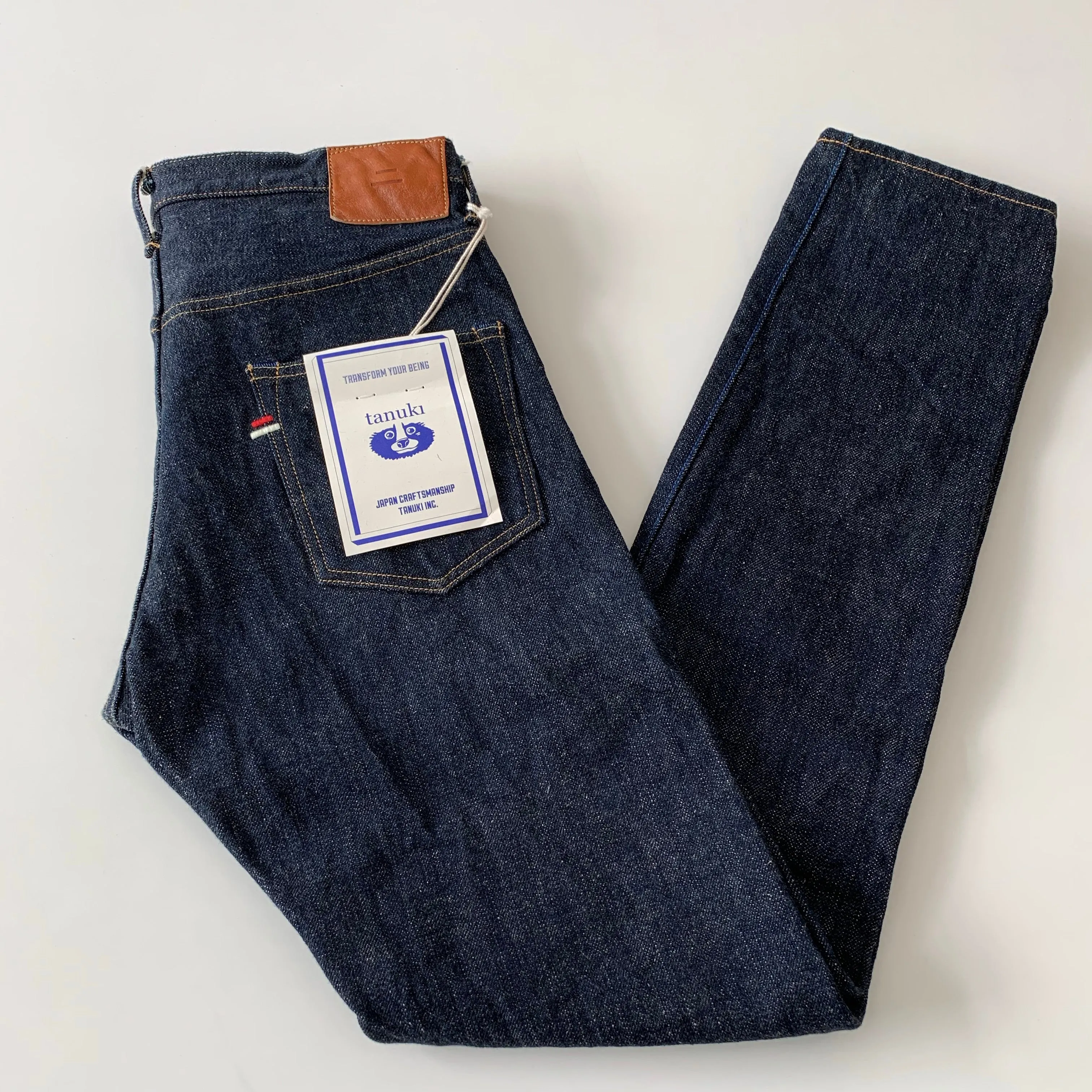 EHT - "Earth" High Tapered 18oz Greencast Selvedge Jeans