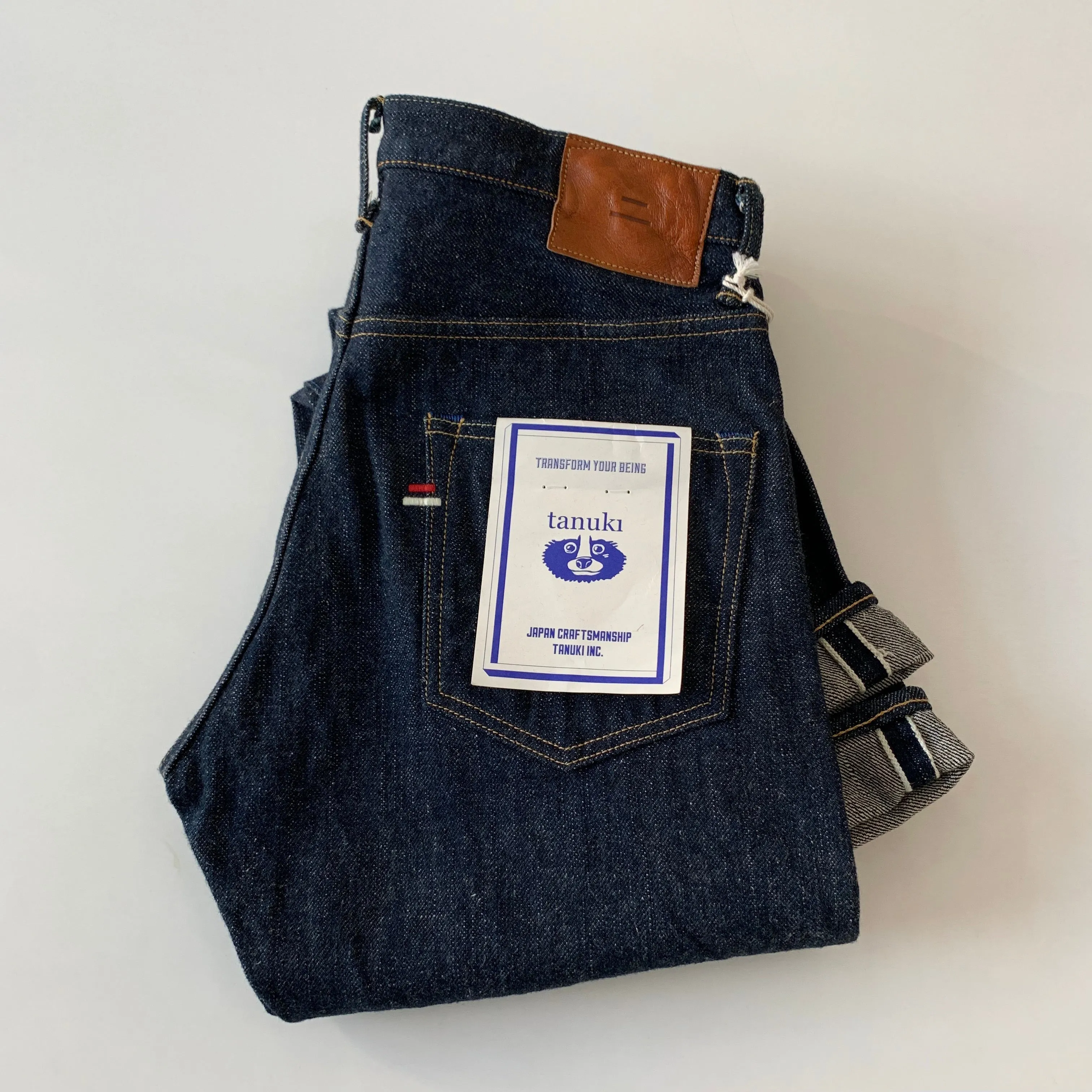 EHT - "Earth" High Tapered 18oz Greencast Selvedge Jeans