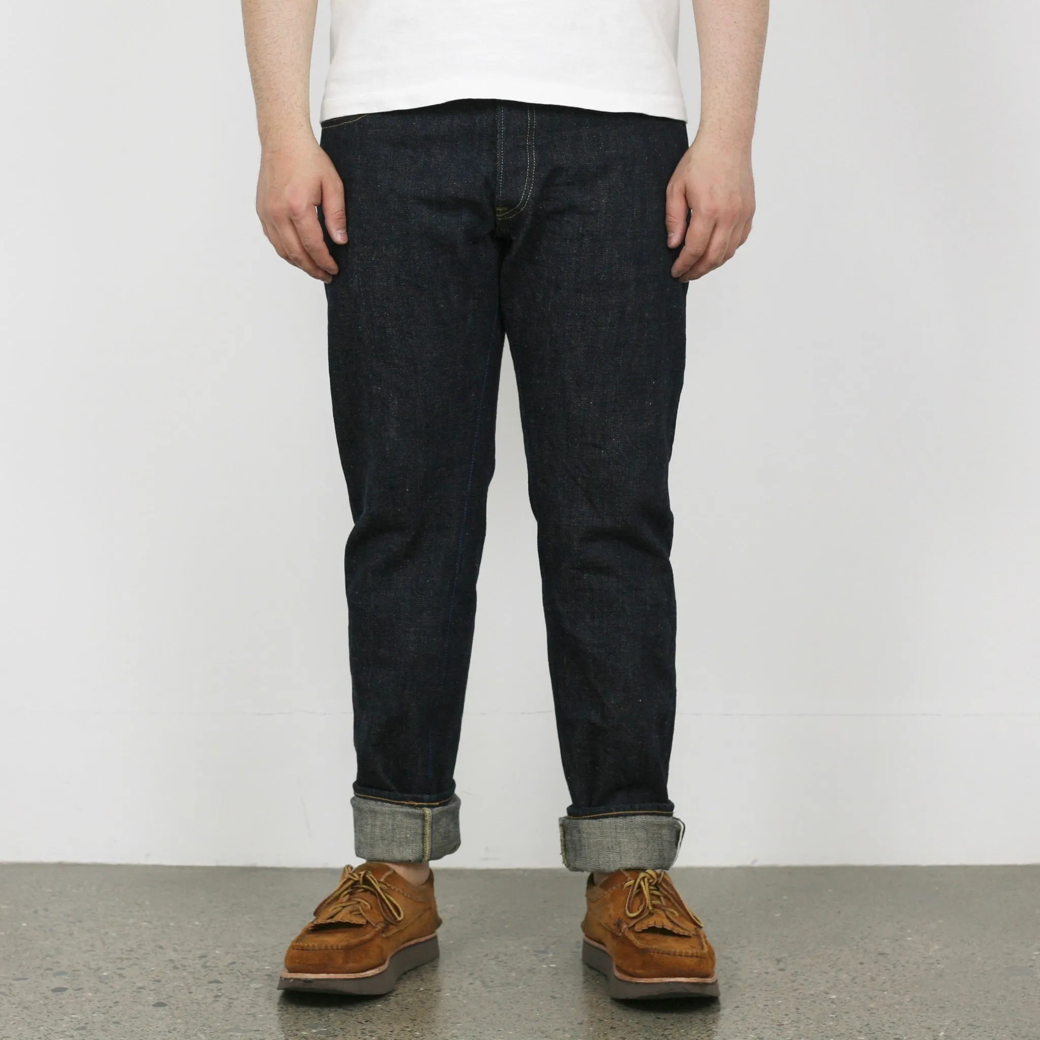 EHT - "Earth" High Tapered 18oz Greencast Selvedge Jeans