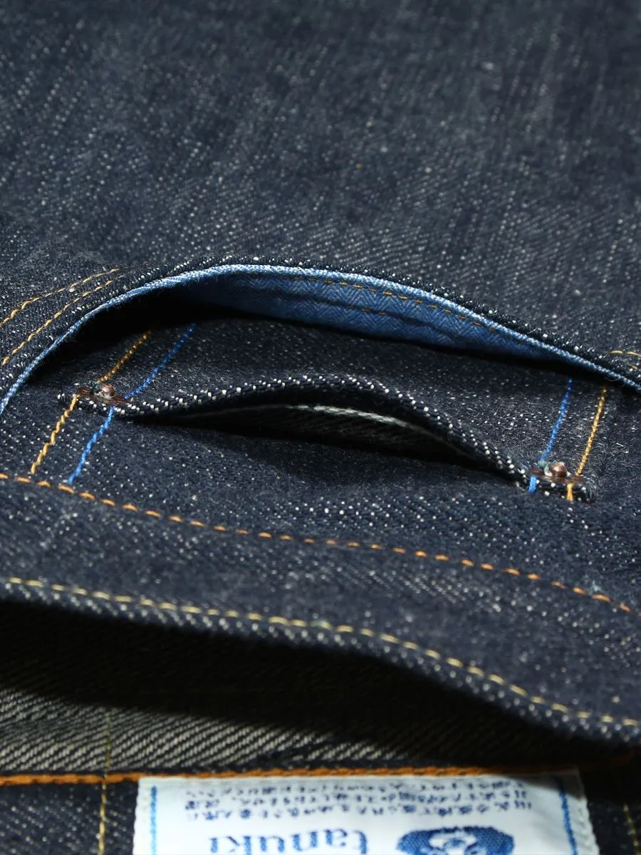 EHT - "Earth" High Tapered 18oz Greencast Selvedge Jeans