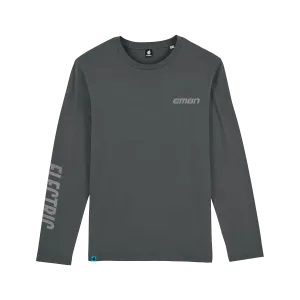 EMBN Label Charcoal Long Sleeve T-Shirt