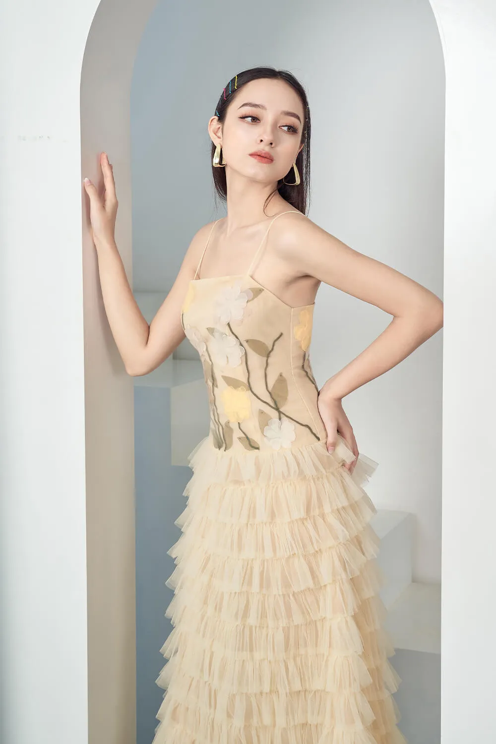Finalie Ruffle Layered Dress
