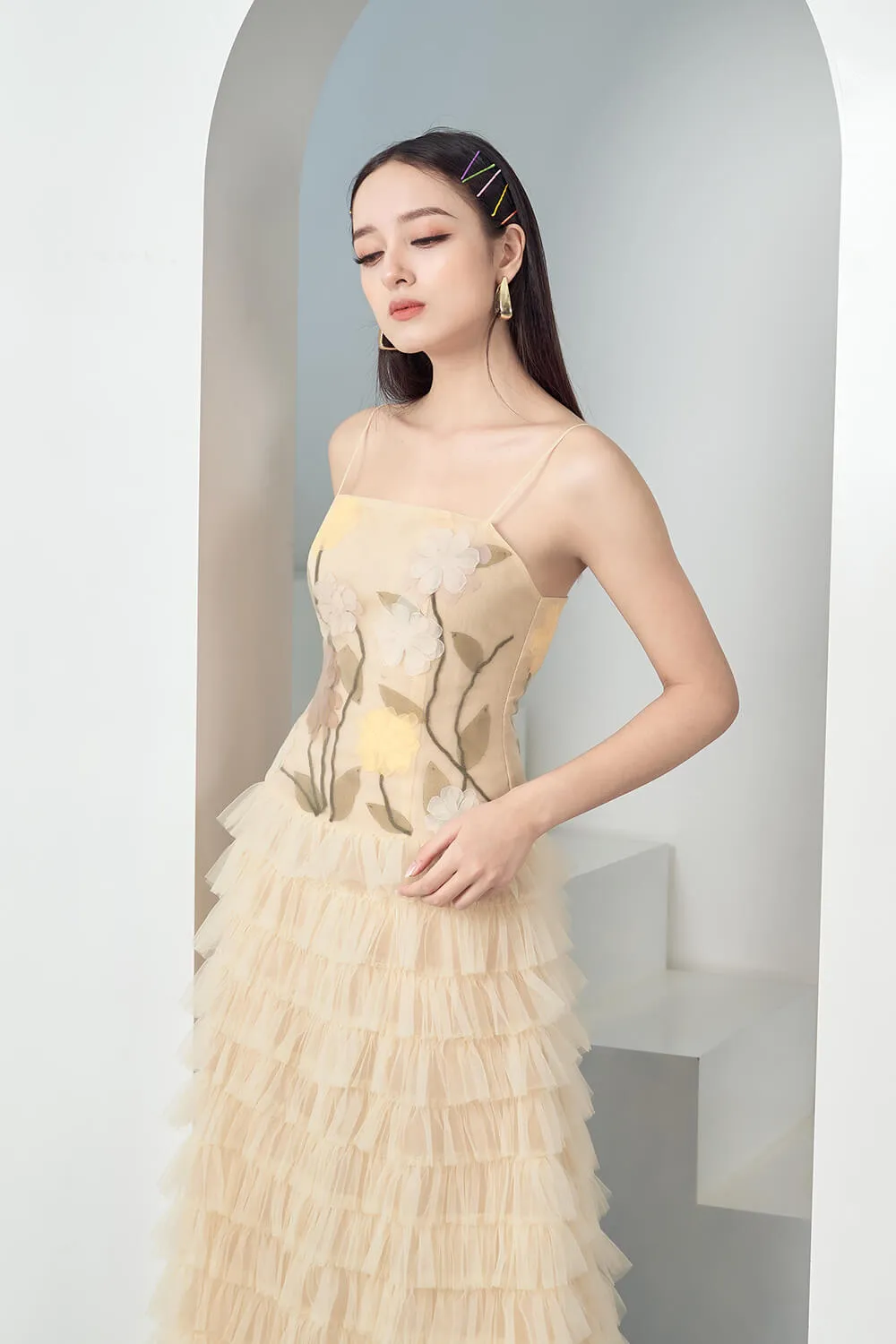 Finalie Ruffle Layered Dress