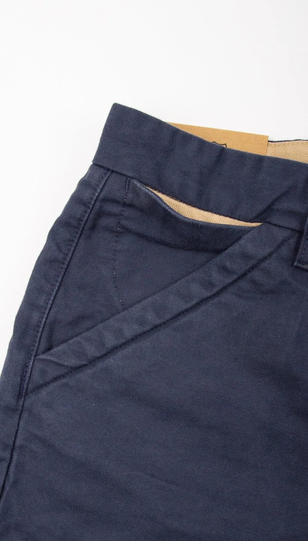 Freenote Cloth - Workers Chino Slim Fit 14oz Slub Navy
