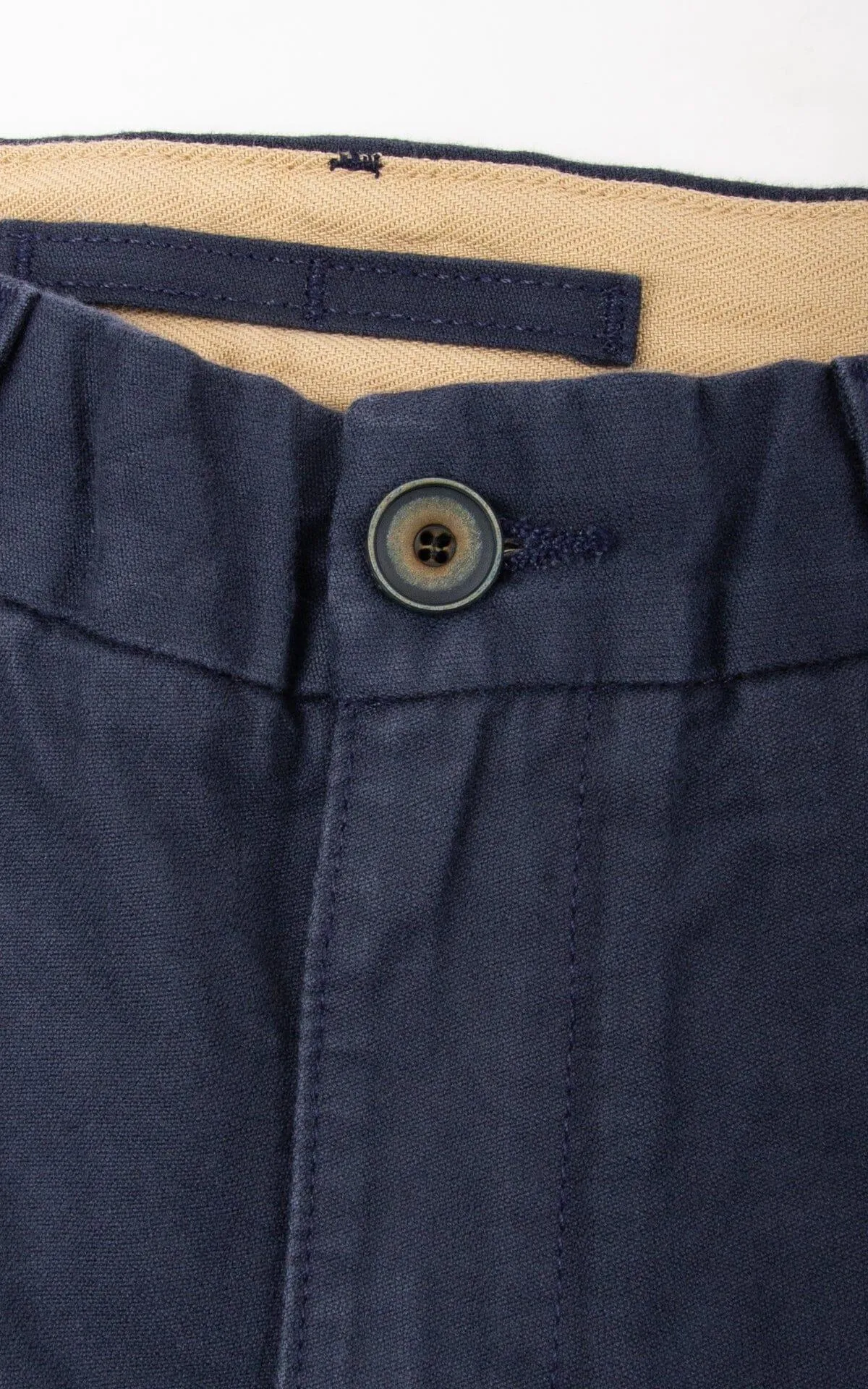 Freenote Cloth - Workers Chino Slim Fit 14oz Slub Navy