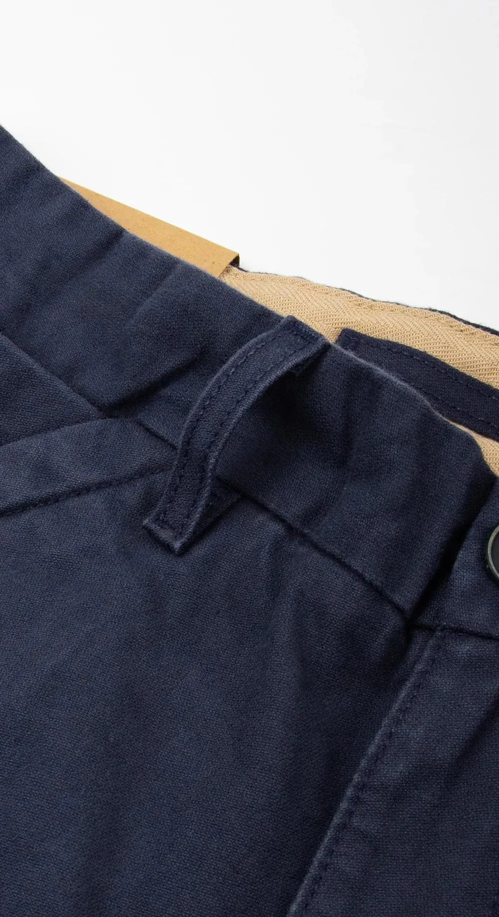 Freenote Cloth - Workers Chino Slim Fit 14oz Slub Navy